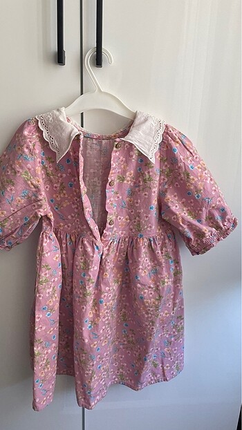 LC Waikiki Bebe yaka elbise