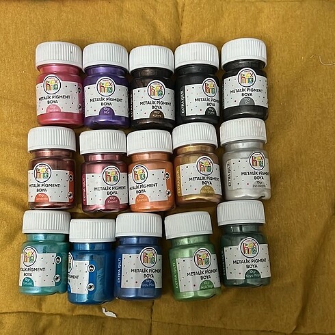 Epoksi sedefli pigment toz boya