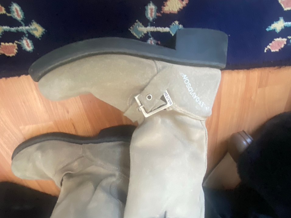 Harley Davinson süet çizme - Görsel 2