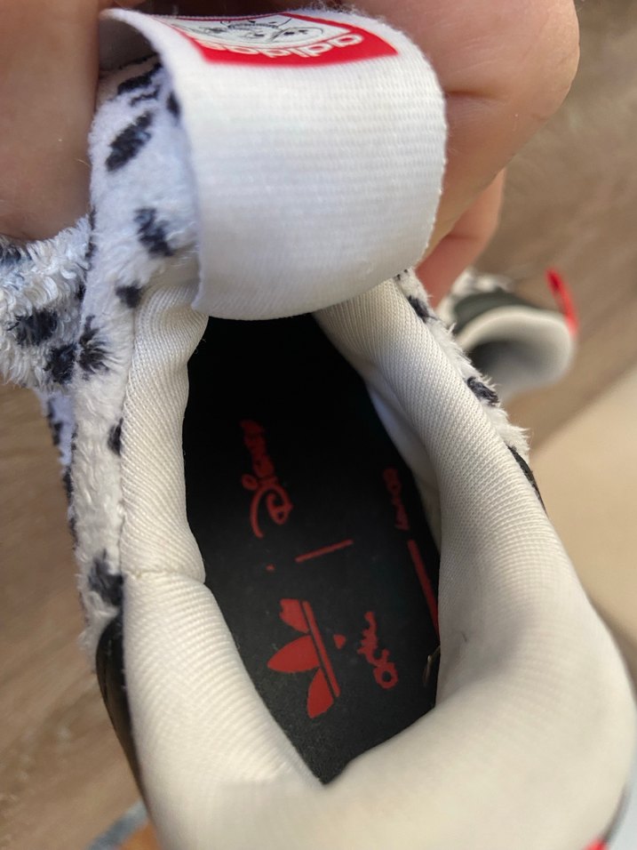 Leopar Desenli kız  Çocuk Spor Ayakkabı adidas - Görsel 4