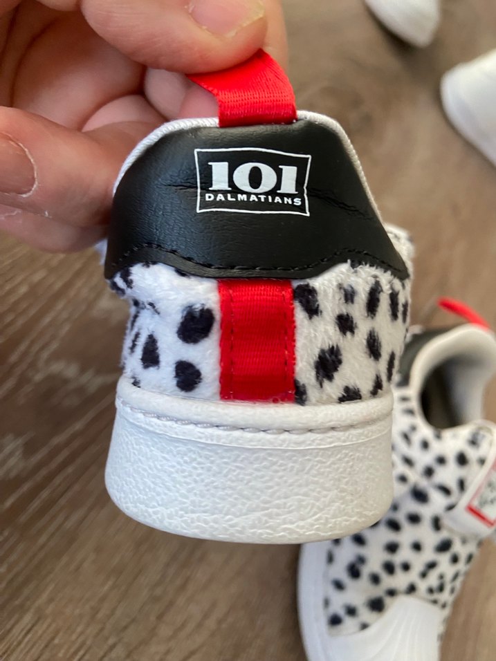 Leopar Desenli kız  Çocuk Spor Ayakkabı adidas - Görsel 5