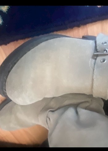 Bej Süet Tokalı Kadın çüzmeHARLEY DAVİDSON - Görsel 3