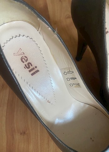 Bej Renkli Modern Klasik Stiletto - Görsel 6