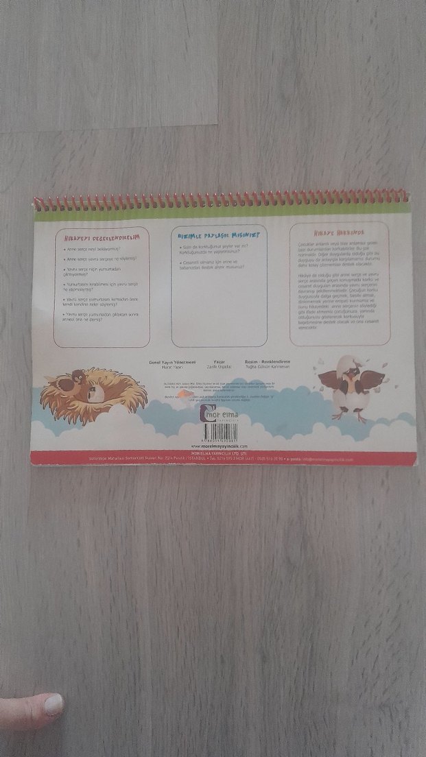 Yavru Serçe - Çocuk Hikaye Kitabı - Görsel 3