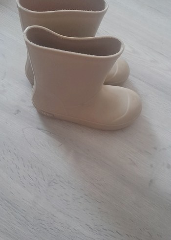 Kız Çocuk Bej Lastik Bot - Görsel 3