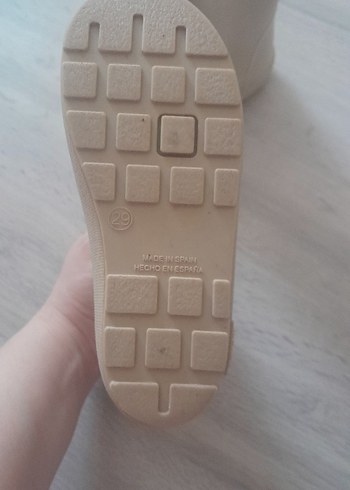 Kız Çocuk Bej Lastik Bot - Görsel 4