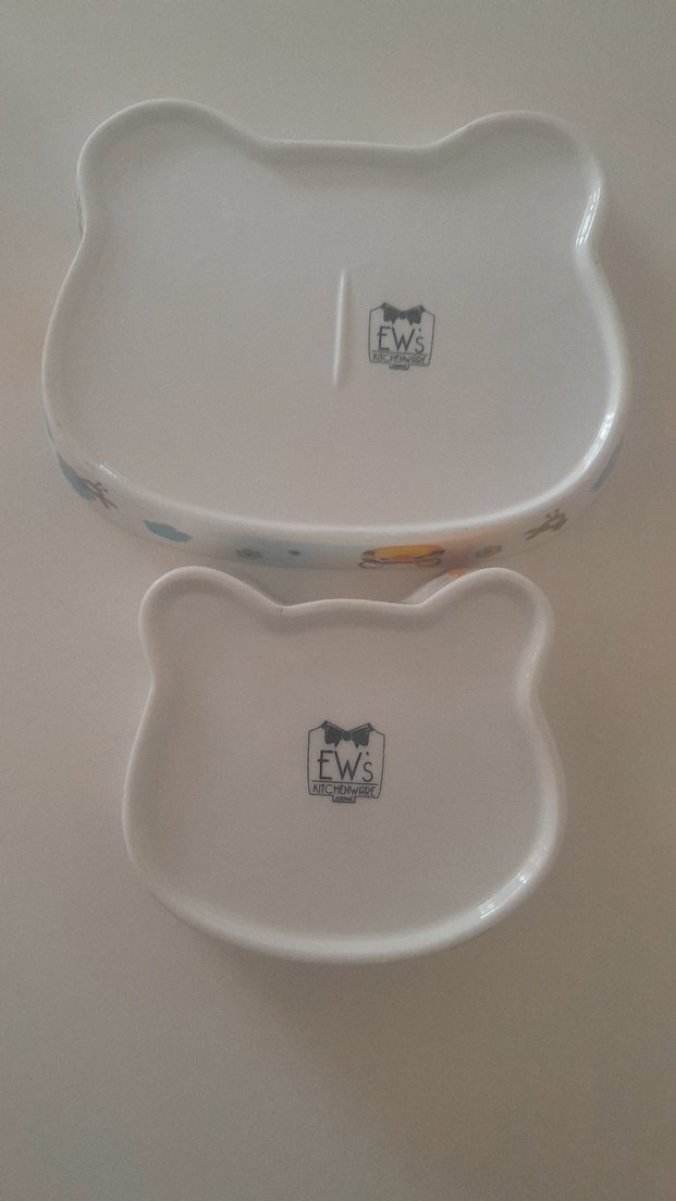 Beyaz Renkli Çocuk Tabak Seti - Görsel 5