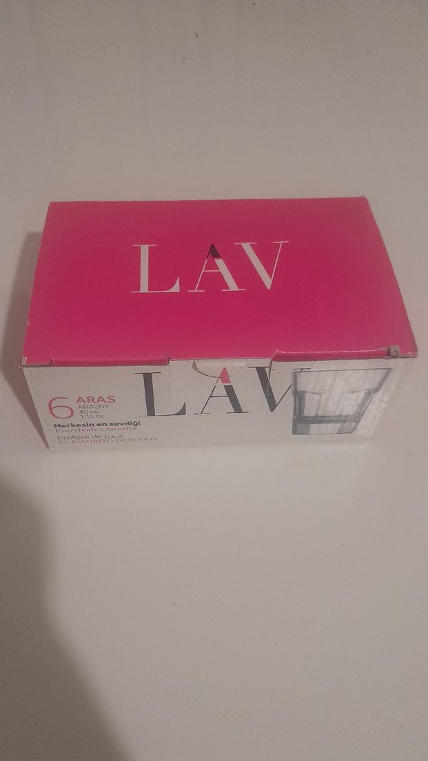 Aras 6'lı 15 cc Beyaz kahve yanı Bardağı Seti - Görsel 2