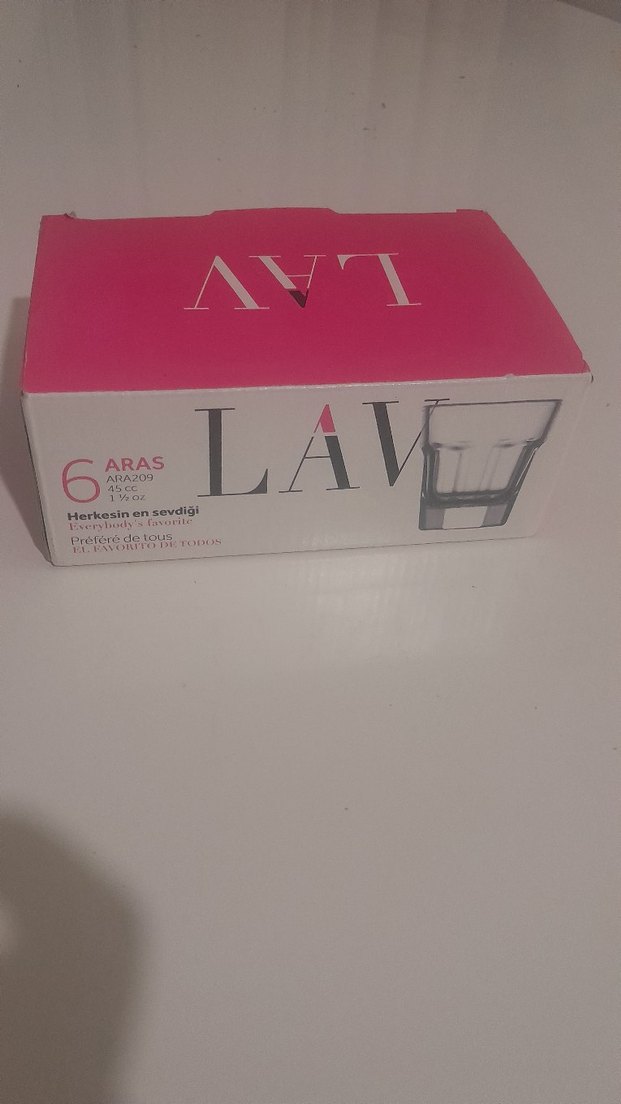 Aras 6'lı 15 cc Beyaz kahve yanı Bardağı Seti - Görsel 4