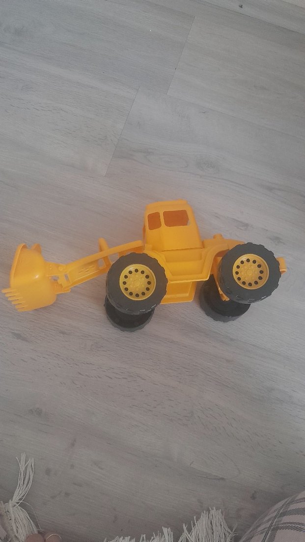 Sarı Renkli Oyuncak Kepçe - Görsel 4