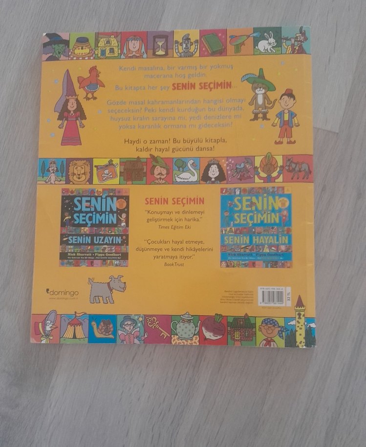 Senin Seçimin Senin Masalın Çocuk Kitabı - Görsel 4