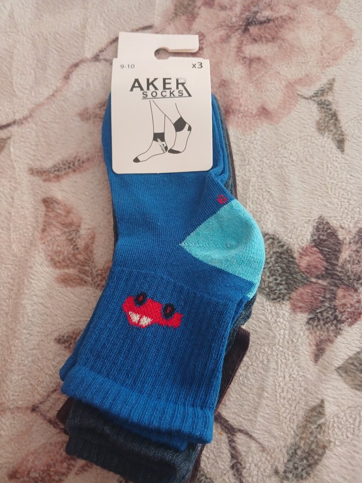 Nakışlı Erkek Çorapları 3'lü Set - Görsel 3