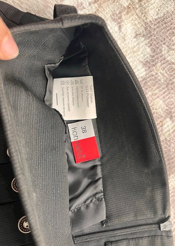 Siyah Pileli Uzun  Kadın Etek - Görsel 3