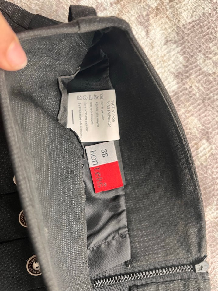 Siyah Pileli Uzun  Kadın Etek - Görsel 3