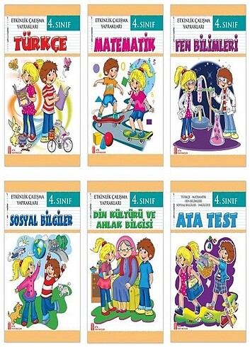 4.sınıf Ata Yayınları Tam Set