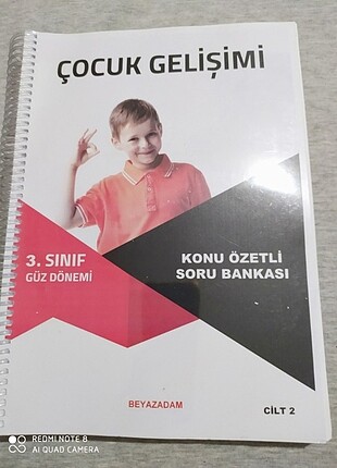 AUZEF Çocuk Gelişimi 3. Sınıf Güz dönemi