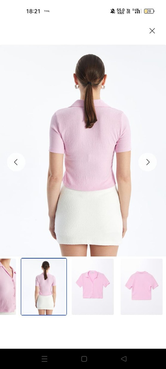 Pembe bluz - Görsel 2