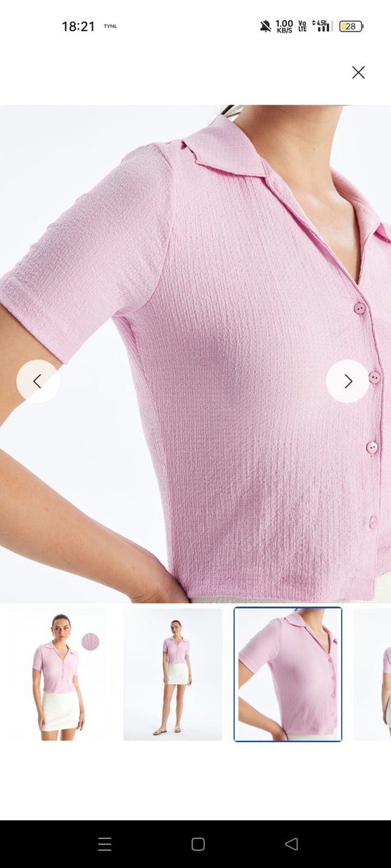 Pembe bluz - Görsel 4