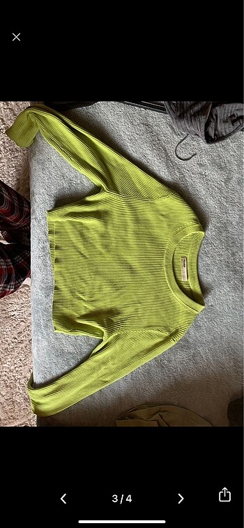 m Beden Pull and Bear Crop bluz