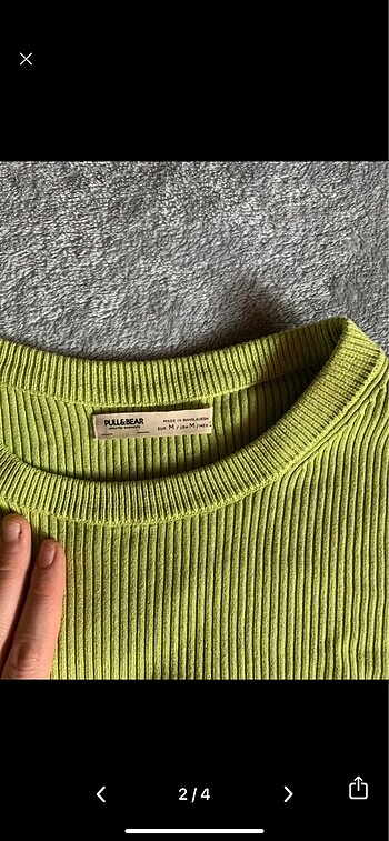 Pull and Bear Pull and Bear Crop bluz