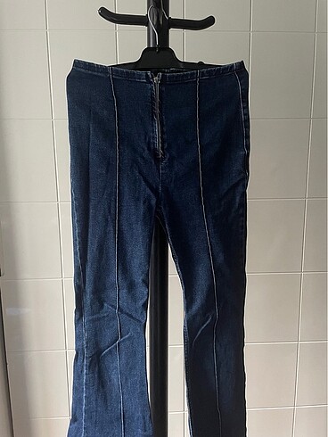 İspanyol paça kot pantolon