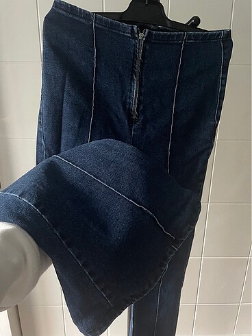 Trendyol & Milla İspanyol paça kot pantolon