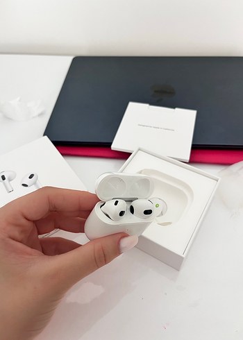 Beyaz Kablosuz Kulaklık - Görsel 4