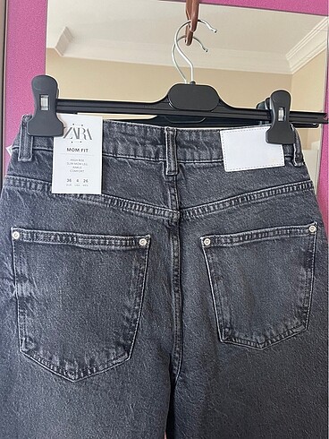 36 Beden gri Renk Zara jean