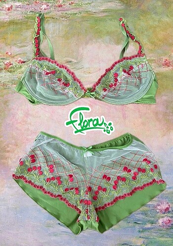 Winx flora fairycore büstiyer şort takımı