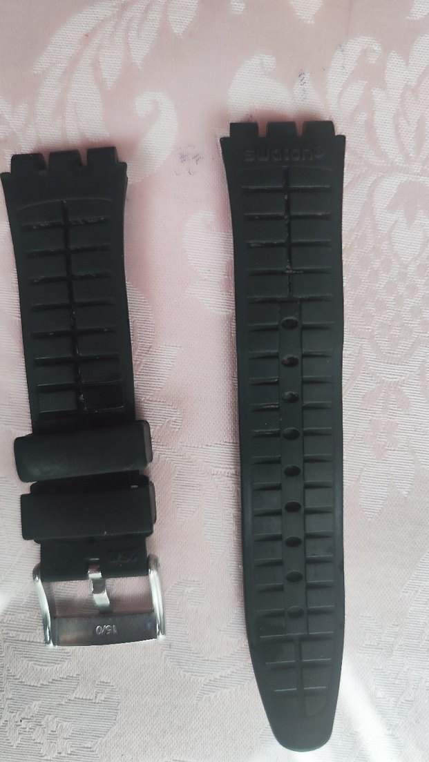 Siyah Erkek Saat Kayışı - Görsel 2