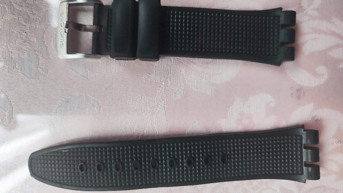 Siyah Erkek Saat Kayışı - Görsel 3