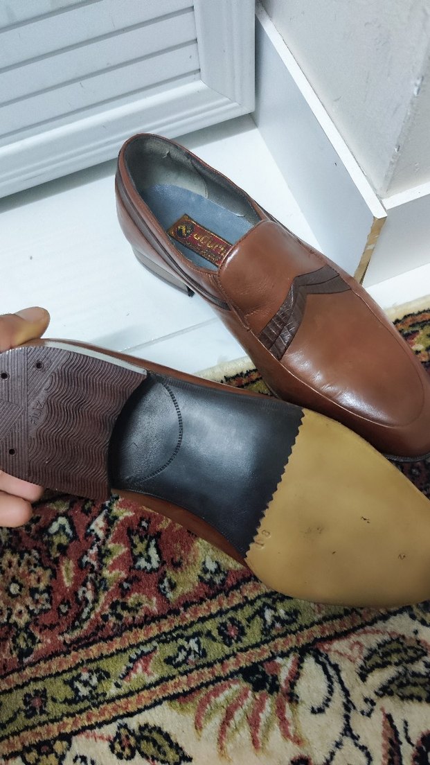 Kahverengi Deri Klasik Erkek Ayakkabı - Görsel 4