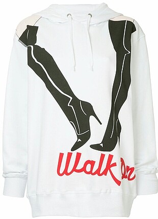 Yazbukey Baskılı Kapşonlu Sweatshirt 