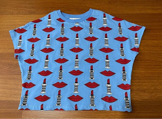 Yazbukey Yazbukey Baskılı Crop Tişört