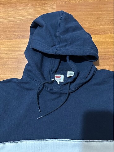 m Beden lacivert Renk Levis Reflektör Baskılı Sweat