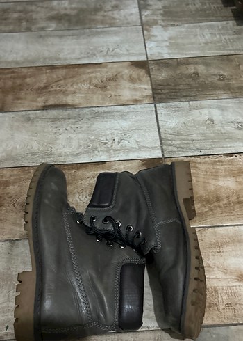 Minimalist  asker yeşili bağlamalı Bot - Görsel 2