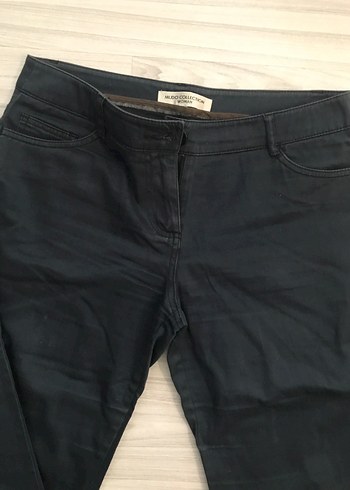 36 Beden siyah Renk Siyah Kadın Denim Pantolon