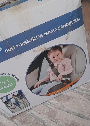 BABY PLUS 2'SI BIR ARADA DUET YUKSELTICI VE MAMA SANDALYESI