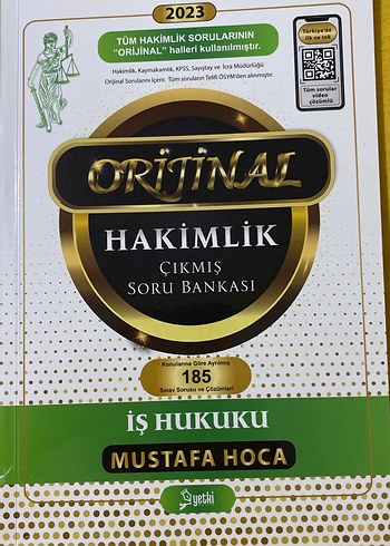 Orijinal Hakimlik Çıkmış Soru Bankası 2023