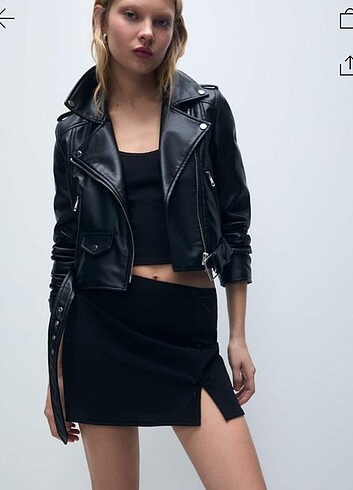 m Beden Pull&Bear Deri Ceket