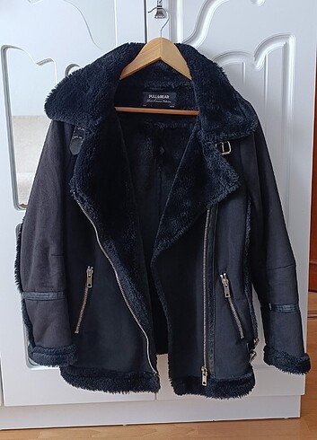 Pull&Bear Siyah Mont