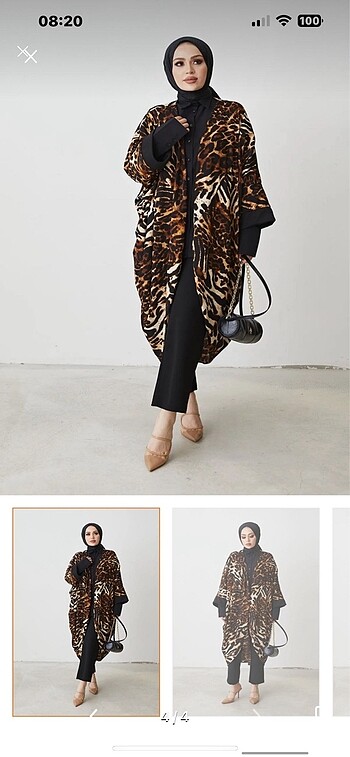 Leopar hırka