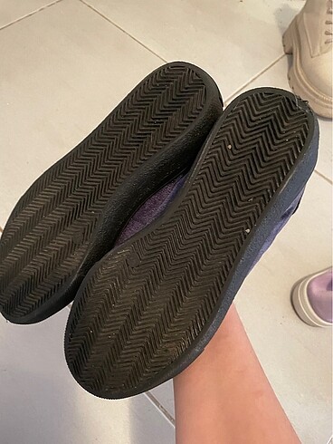 Mudo mor kadife ayakkabı - Görsel 3