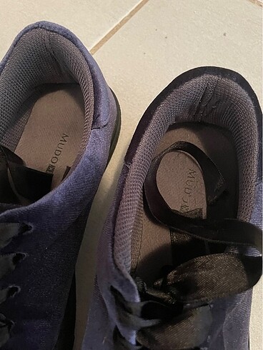 Mudo mor kadife ayakkabı - Görsel 2