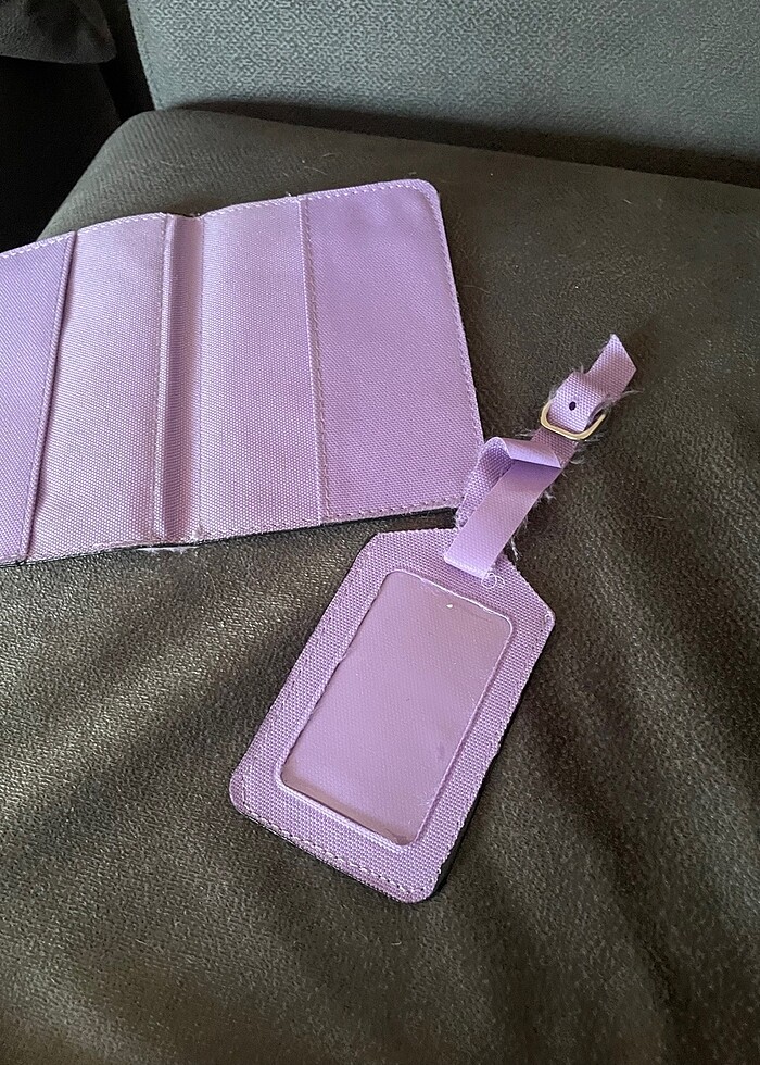 Pasaport ve valiz kılıfı - Görsel 2