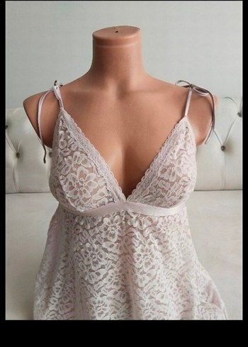 l Beden Toz pembe renk Penti babydoll