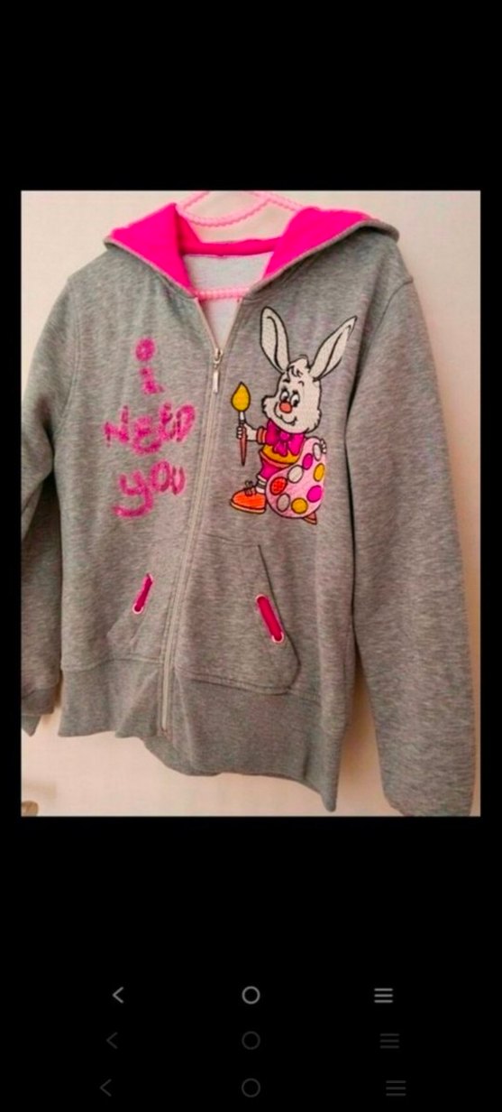 Fermuarlı Gri Kapüşonlu Sweatshirt - Görsel 3