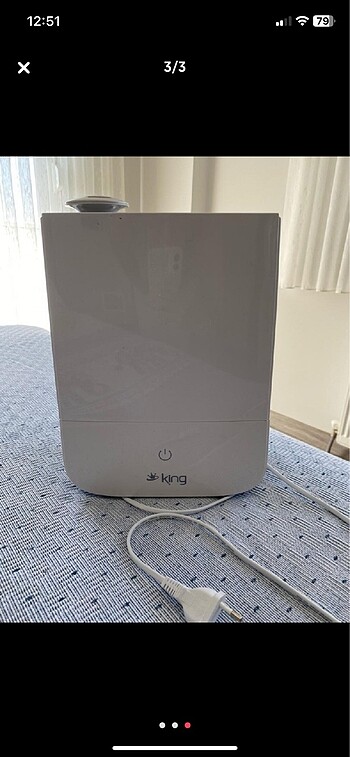 King KHN 5004 LORE ULTRASONİK HAVA NEMLENDİRİCİ