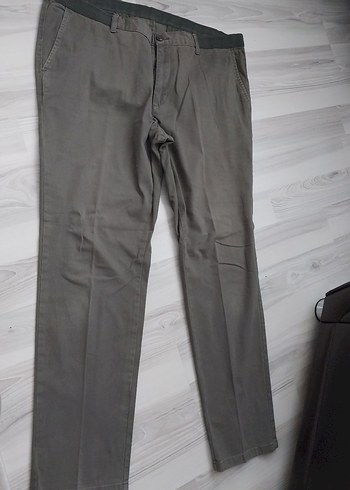 Gri Regular Fit Erkek Pantolon