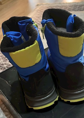 Mavi Fermuarlı Erkek Çocuk Botu - Görsel 4